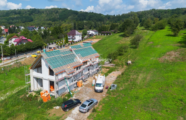 Morawica - nowy 110m2 dom  z widokiem na okolicę