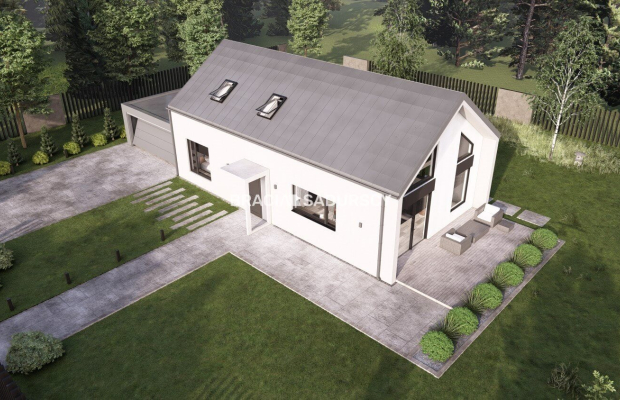 Dom w stanie deweloperskim Zelków gm. Zabierzów