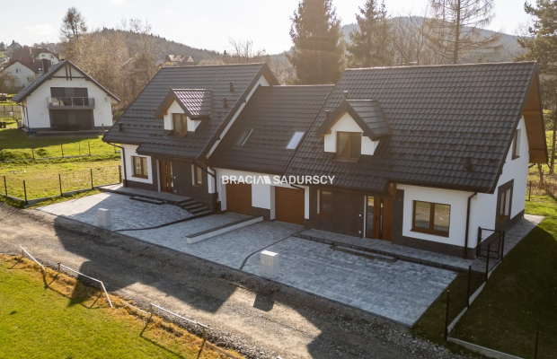 Dom w zabudowie bliźniaczej, myślenice
