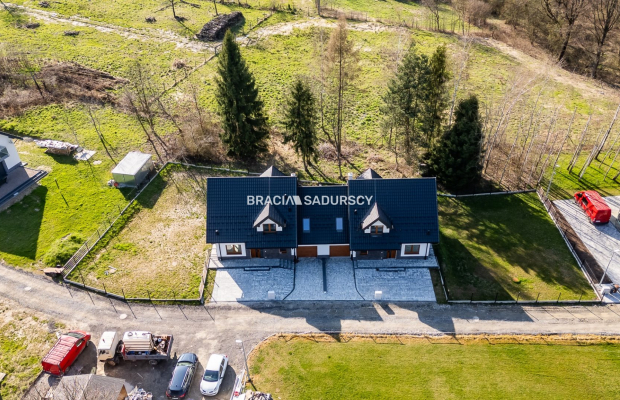 Dom w zabudowie bliźniaczej, myślenice