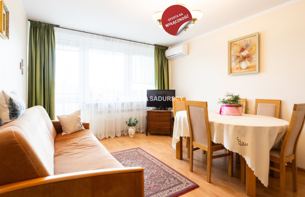  ZADBANE, SŁONECZNE 3-POKOJOWE Z ODDZIELNĄ KUCHNIĄ