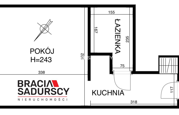 Kawalerka na os. Kalinowym - Bieńczyce