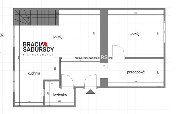 2-poziom mieszkanie w Skawinie do wejścia,4 pokoje