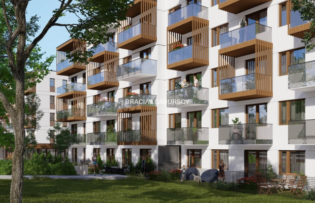 3pok. 63m2 balkon Kraków-Bieżanów 0%