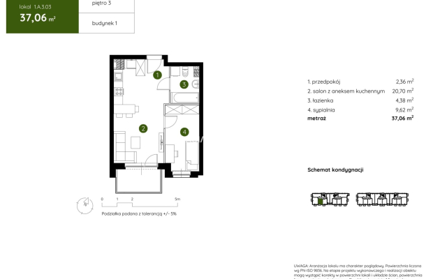 Smart Apartament na Prądniku Białym blisko Zieleni