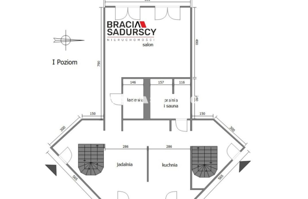 Dwupoziomowy ekskluzywny apartament blisko centrum