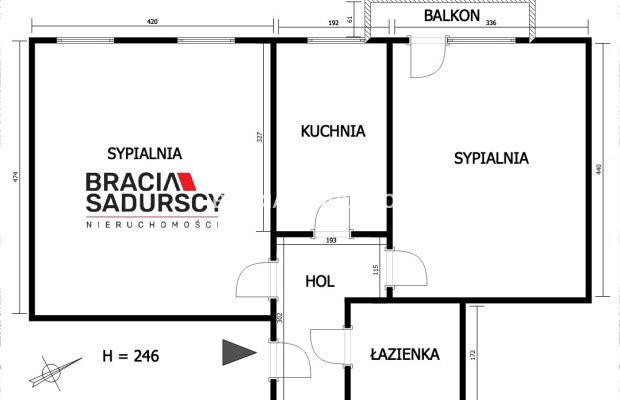 Klasyczne mieszkanie blisko uczelni