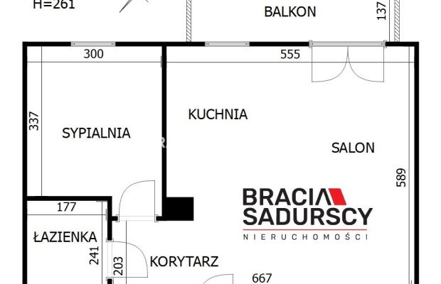 2 pokoje - Starego Dębu - 50m2