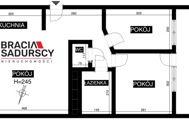 Widokowe 3 pokoje w zielonej okolicy!