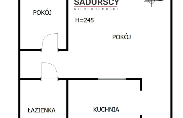 Panorama miasta, dwa pokoje, inwestycja