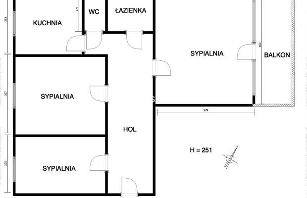 Ustawne mieszkanie 63,98 m2 w zielonym Bieżanowie.