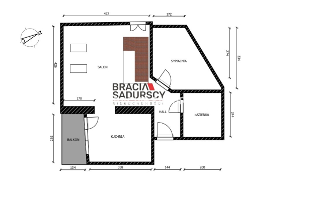 Dwupoziomowy Apartament z Widokiem na Giewont w Kościelisku   

 Oferujemy na sprzedaż przestronny, dwupoziomowy apartament z w