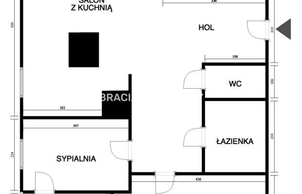 3 pokoje, balkon, wysoki standard - Grzegórzki!