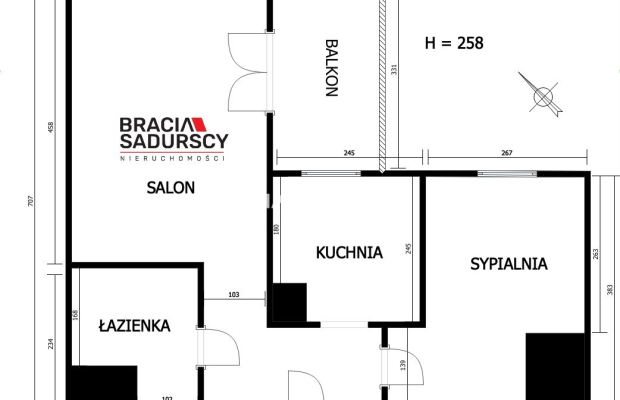 Nowe mieszaknie 2 pok. z osobną kuchnią Łagiewniki