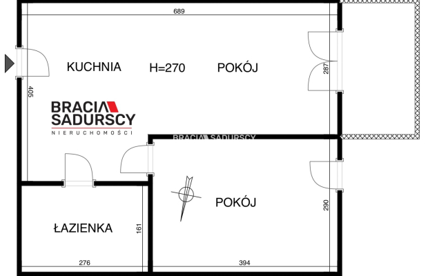 Komfortowe 38m² | 2 pokoje | klimatyzacja | Lipska