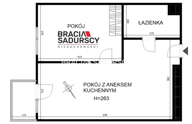 Nowoczesne 2 pokoje na Zabłociu!