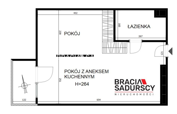 Nowe 2-pok. mieszkanie | Zabłocie | 36 m² | 