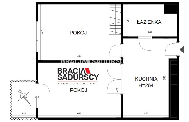 Нова 2  кімнатна Квартира| Zabłocie | 36 m² | 2025