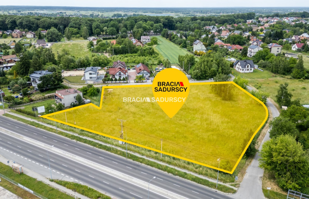 Atrakcyjny teren Tarnów przy drodze 94 