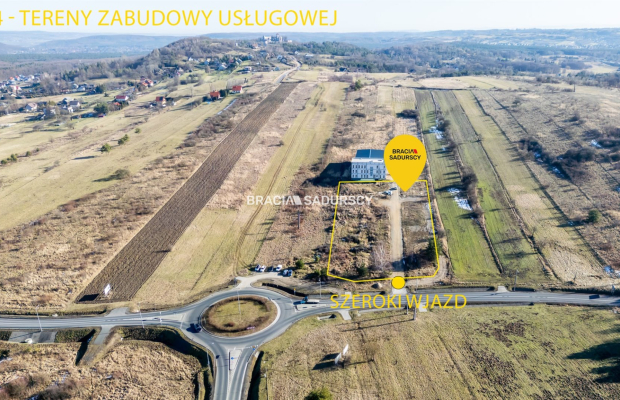 Działka komercyjna przy A4  pod stacje paliw 