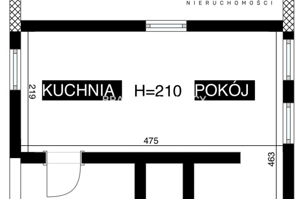 Widokowa działka ROD z domkiem 