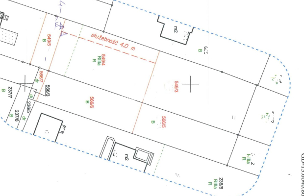 800m2, działka Bronowice, ul. Palmowa 