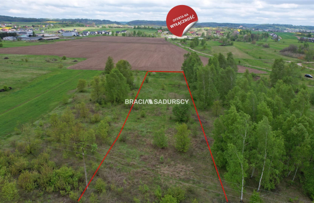 Działka produkcyjno – usługowa w Mnikowie