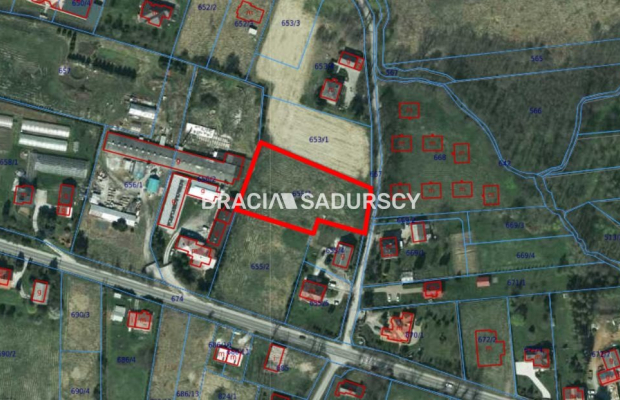 Działka budowlana inwestycyjna w Bolechowicach