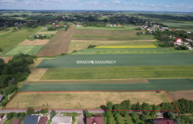 Działki budwlane o pow.  900 m2 w Jerzmanowich