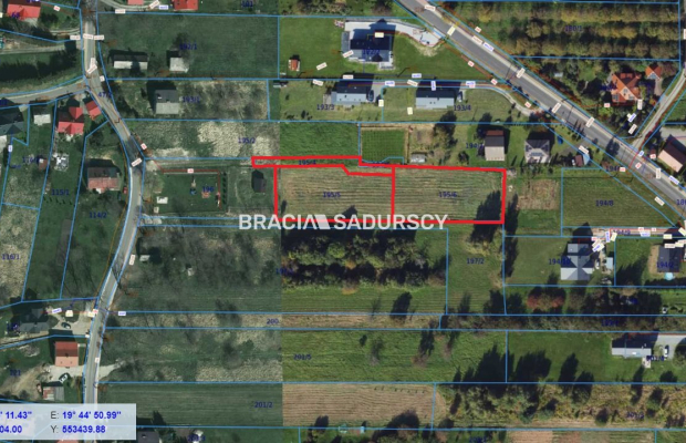 Działka budowlana o pow. 34a w Kleszczowie