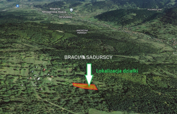 Stryszawa - działka leśna w Beskidzie Żywieckim!