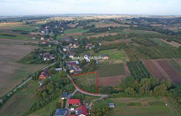 Działka budowlana 24,47 a, Damice blisko Krakowa