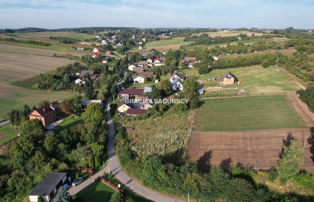 Działka budowlana 24,47 a, Damice blisko Krakowa