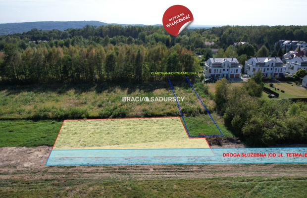 działka budowlana w Krakowie - Bronowice