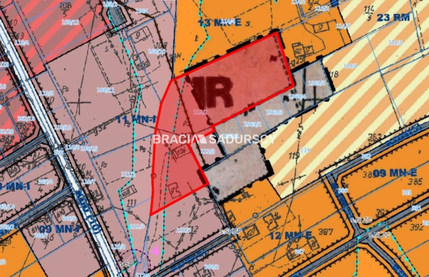 Działka budowlana 77 ar. w Krzywaczce!