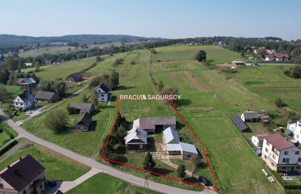 Gnojnik, Działka budowlana o pow.: 2700 m2