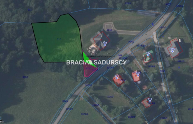 Działka budowlana o pow. 16 arów w Żegocinie!