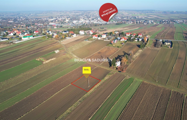 Działka budowlana 10 ar w Miechowie