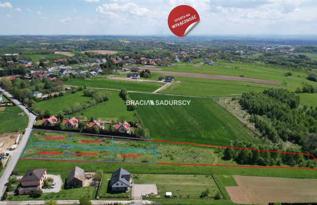 Działka budowlana w Szycach gm. Wielka Wieś