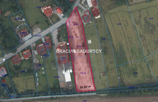 Krzeszowice - działka budowlana 40 ar!