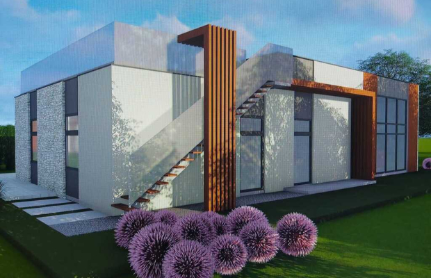 Gm. Wąwolnica - 100ar z projektem domu.