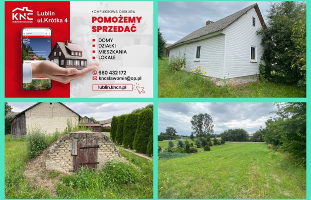 Siedlisko na wsi 35 km od Lublina.