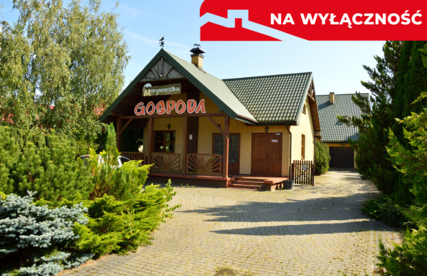 Dom z lokalem gastronomicznym