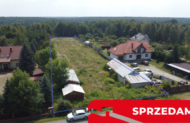 Działka z MPZP 0,54 ha w Bronowicach gm. Puławy..