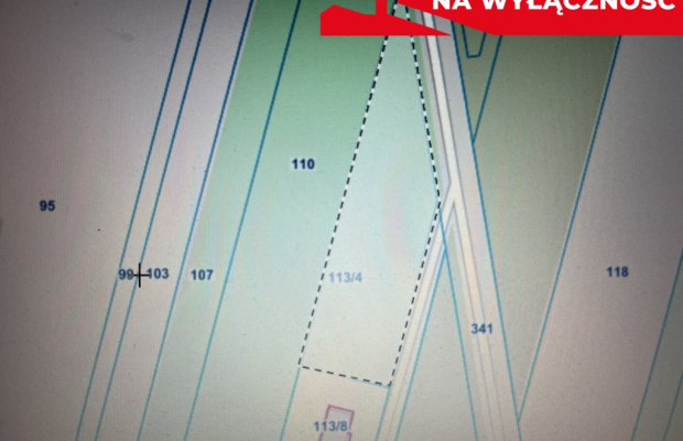Działka 2600 m2 z WZ w Helenowie gm. Pionki.
