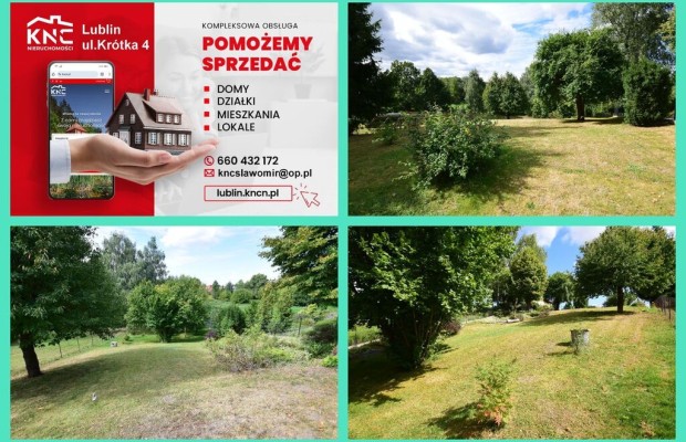 Działka w Lublinie z możliwością budowy domu.