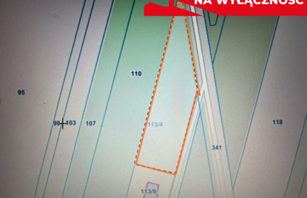 Działka 2600 m2 z WZ w Helenowie gm. Pionki.