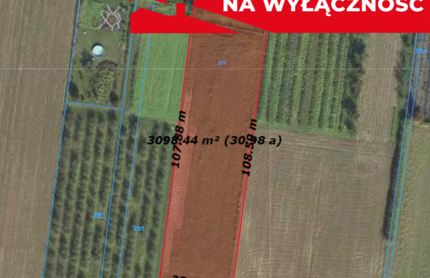 Działka rolna - 30ar - Smugi gm. Jastków