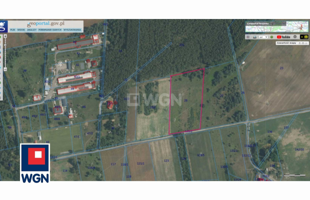 Zapraszam do zapoznania się z ofertą sprzedaży gruntu o powierzchni 14996 m2, położonej w Kłopotowie, gm. Lubin. 
 
Działka wed
