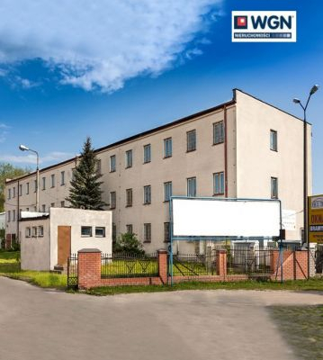 Ostrołęka, budynek biurowo-techniczny, 1729 m2, sprzedam, 1 150 000 zł, netto.  
  
Przedmiotem sprzedaży są dwie nieruchomości